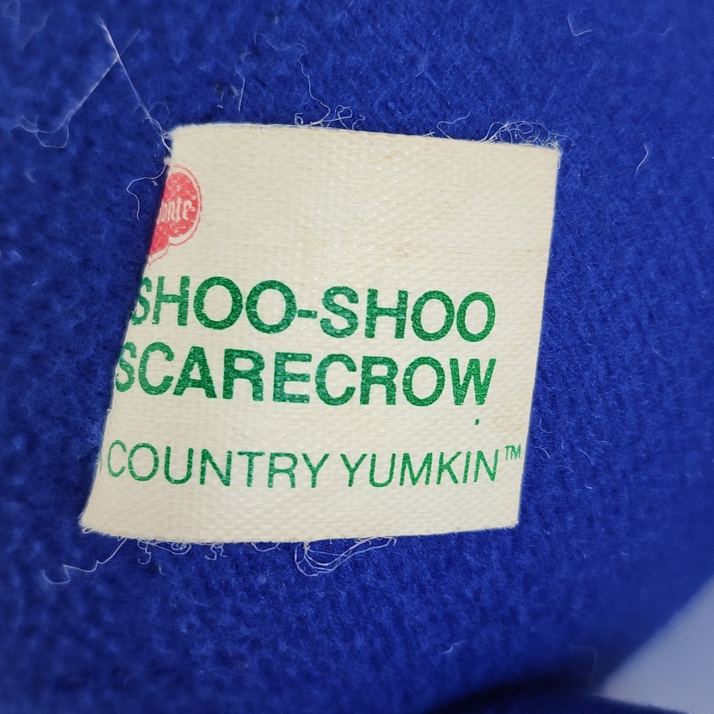 Del Monte Shoo Shoo Scarecrow Plush‎ Stuffie Vintage 1983 Toy Country Yumkin - Picture 6 of 14